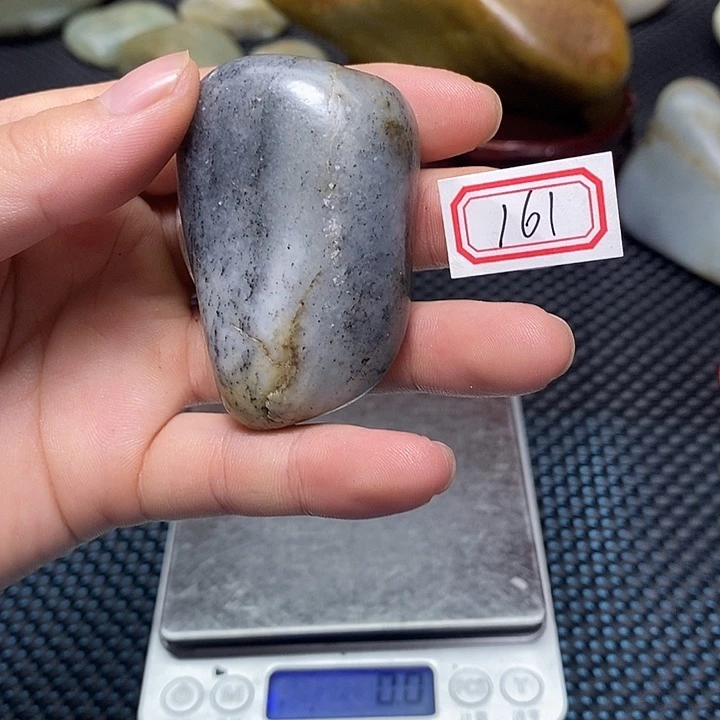 和田玉未镶嵌挂件161