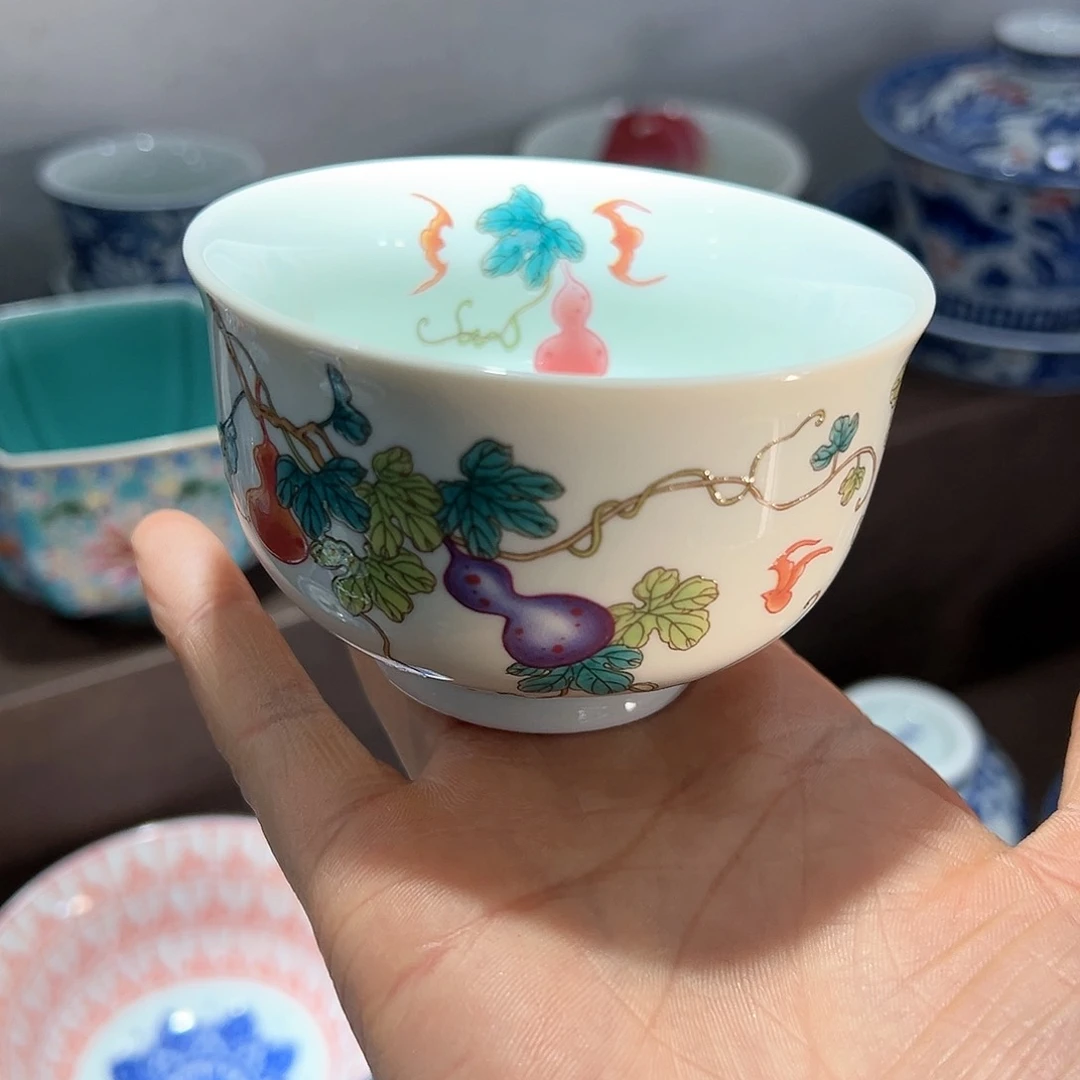 盖碗全场七景德镇景德镇窑炉窑