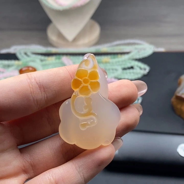 玛瑙/玉髓未镶嵌颈饰