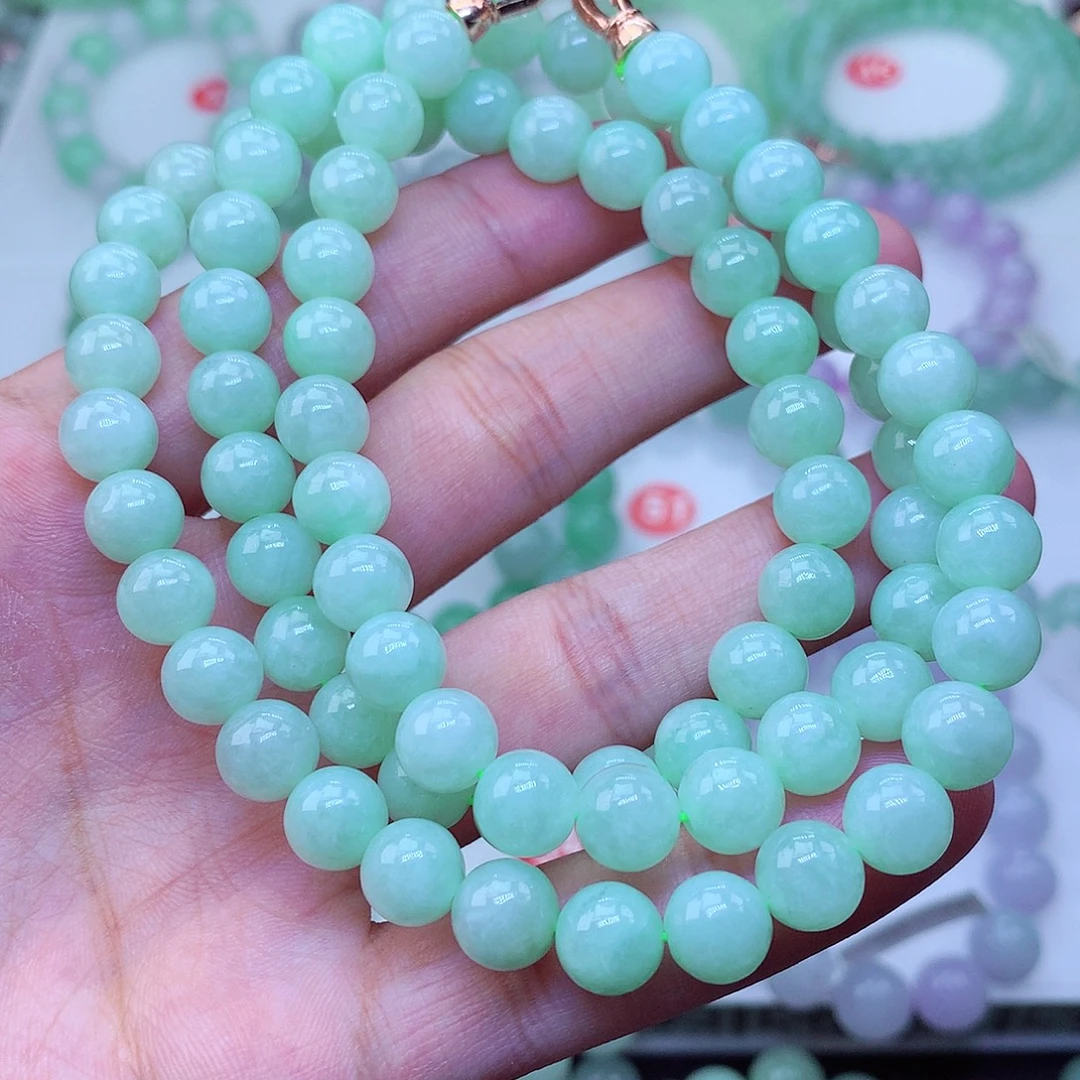 毛衣链未镶嵌翡翠卡8.5