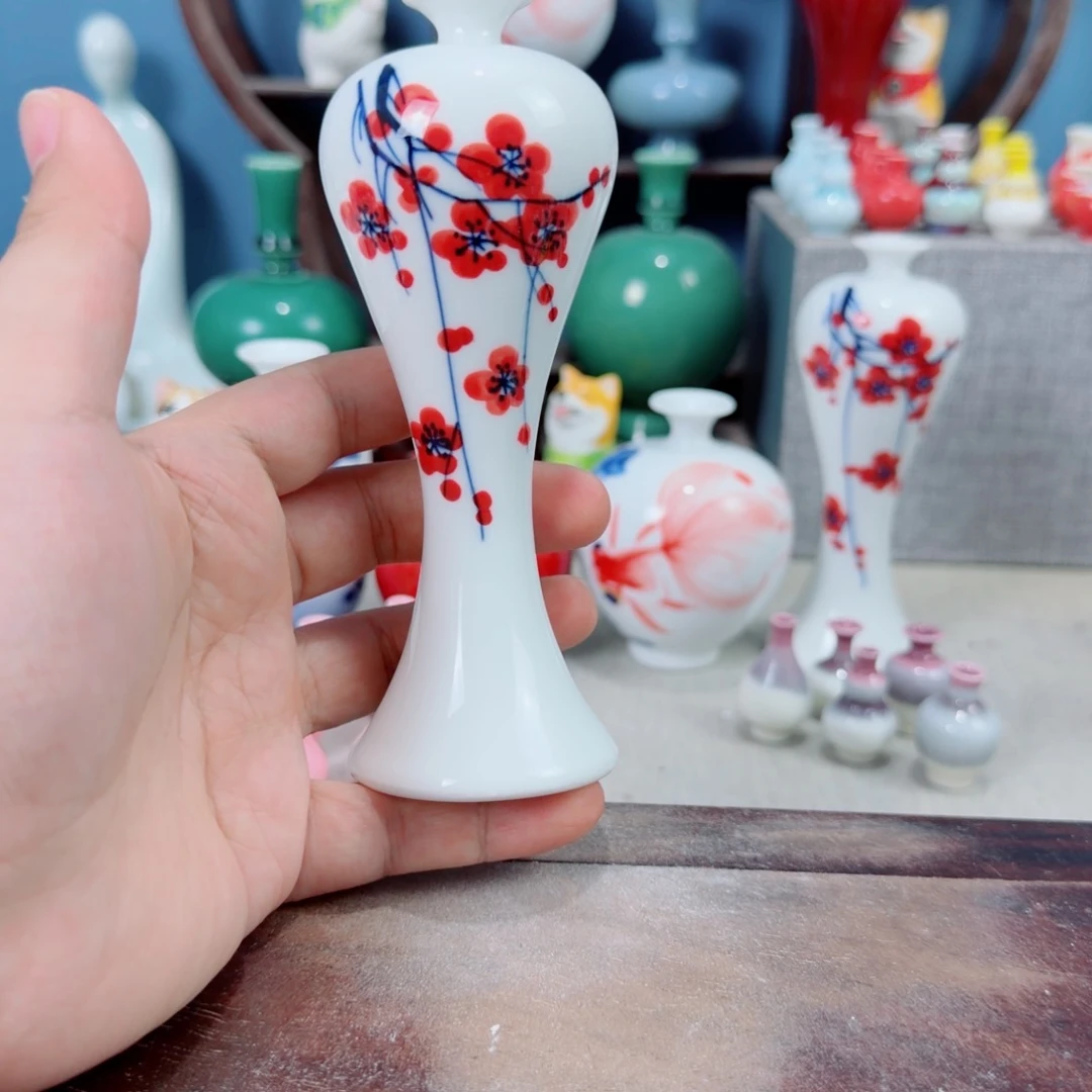 陶瓷手工小花器摆件