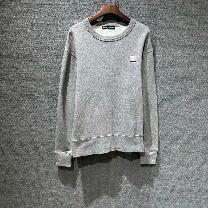 99新 Acne studio （pm）灰色笑脸卫衣 xs码/7267