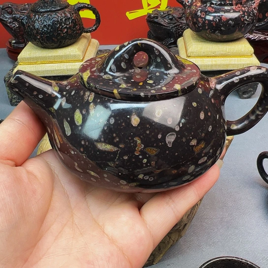 龙***爷梅花玉石瓢茶周边