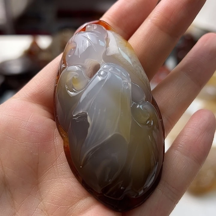 未镶嵌颈饰玛瑙/玉髓