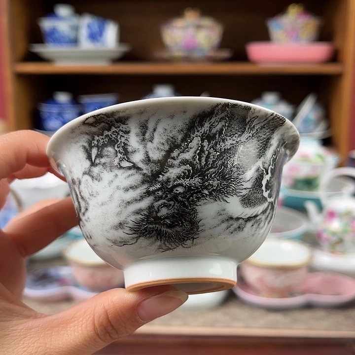 微瑕 一套盖碗单只价格