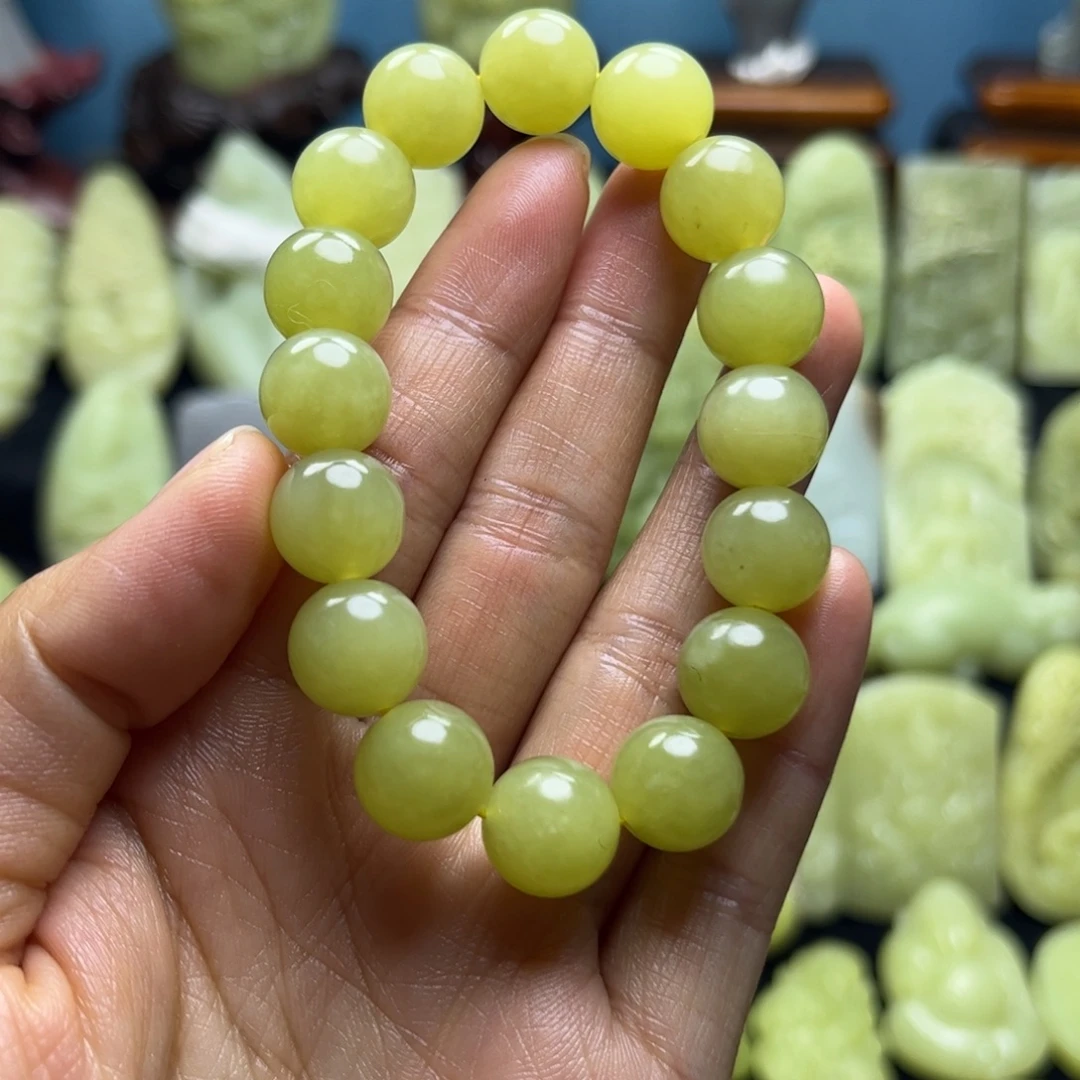 和田玉未镶嵌手串