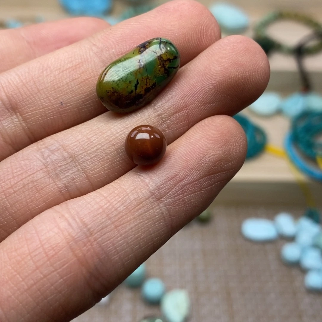 【闪购商品】未镶嵌259南红玛瑙君****蓝