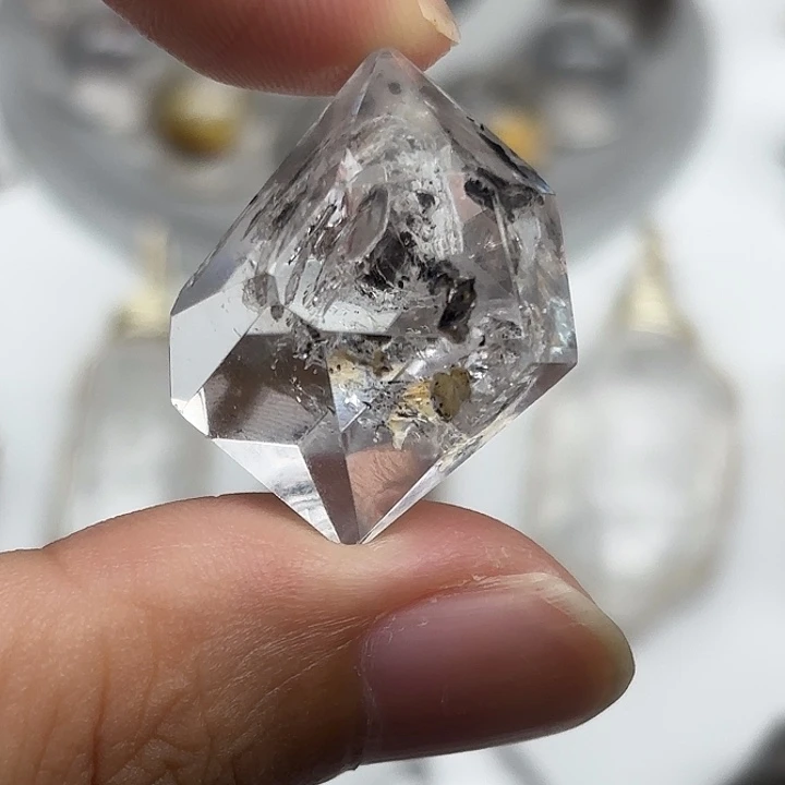 未镶嵌水晶颈饰闪灵钻27mm+