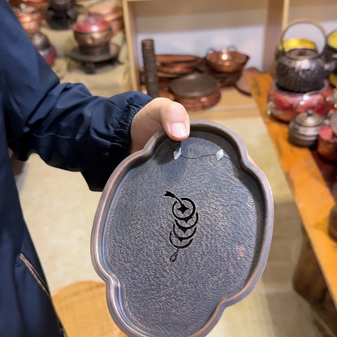 艾***n紫铜手工制作摆件