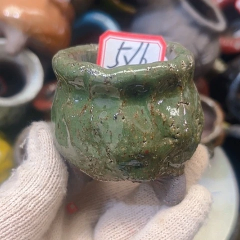 粗陶花盆手工花盆