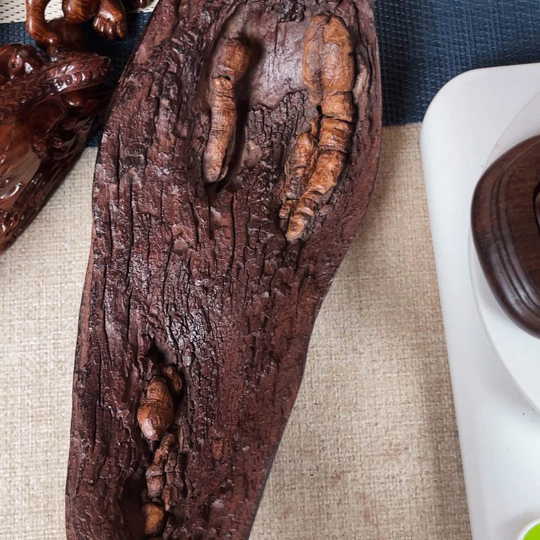 黄花梨/降香黄檀把件王*摆件