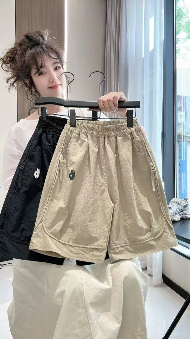 冰感速干2025男童夏装短裤新款中大童夏季男孩儿童运动五分裤中裤