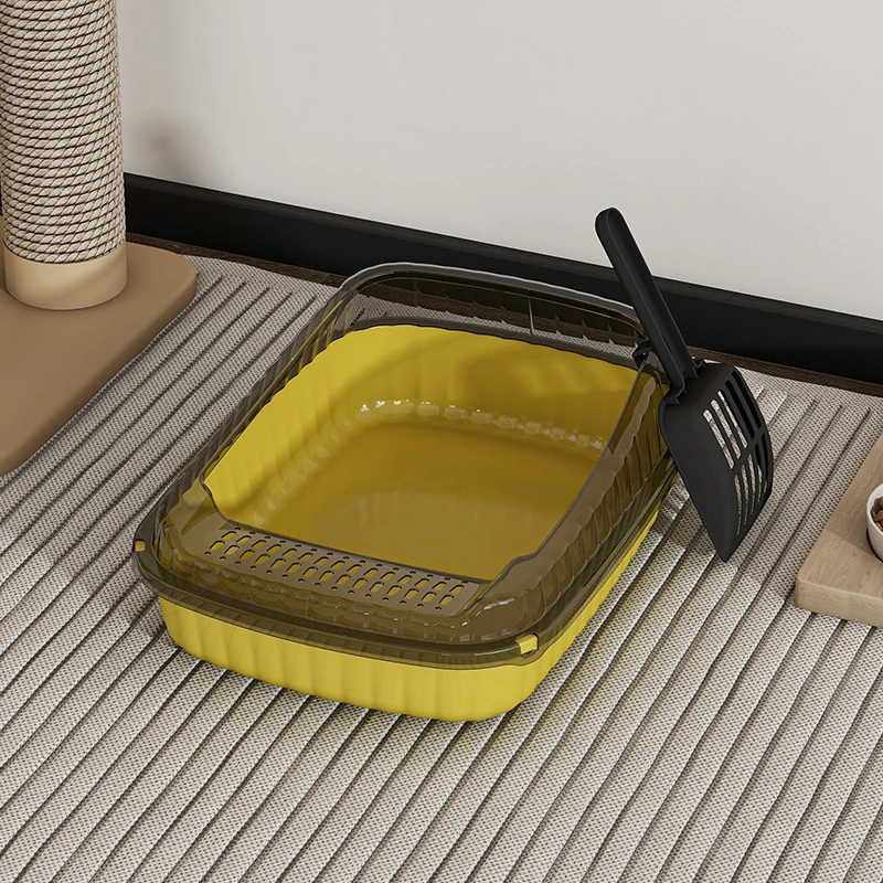 猫砂盆超大号全半封闭式猫屎盆防带砂巨无霸猫咪用品大全猫砂厕所