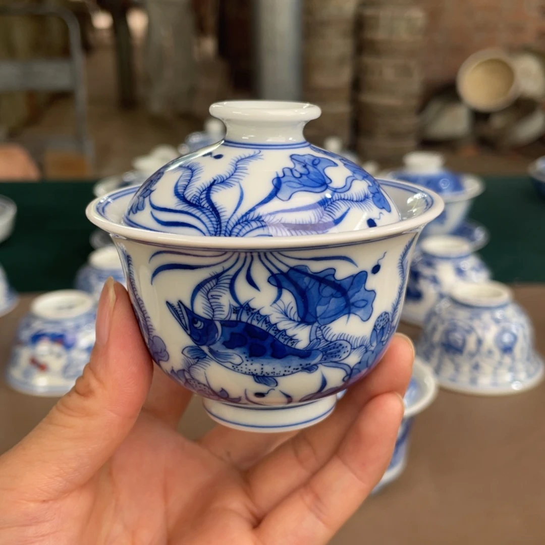 景德镇陶瓷手工手绘