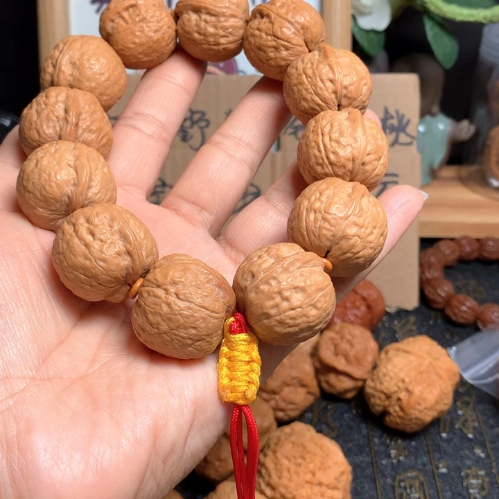 桃核把件小钢炮手持27尺寸