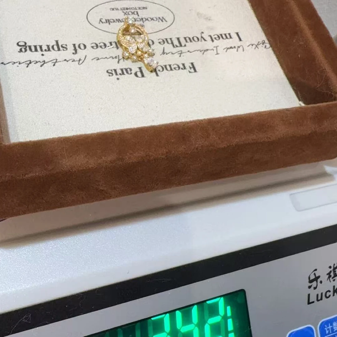 足金精品工艺吊坠