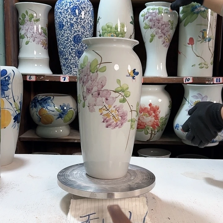 瓶高32紫藤 新款陶瓷陶瓷