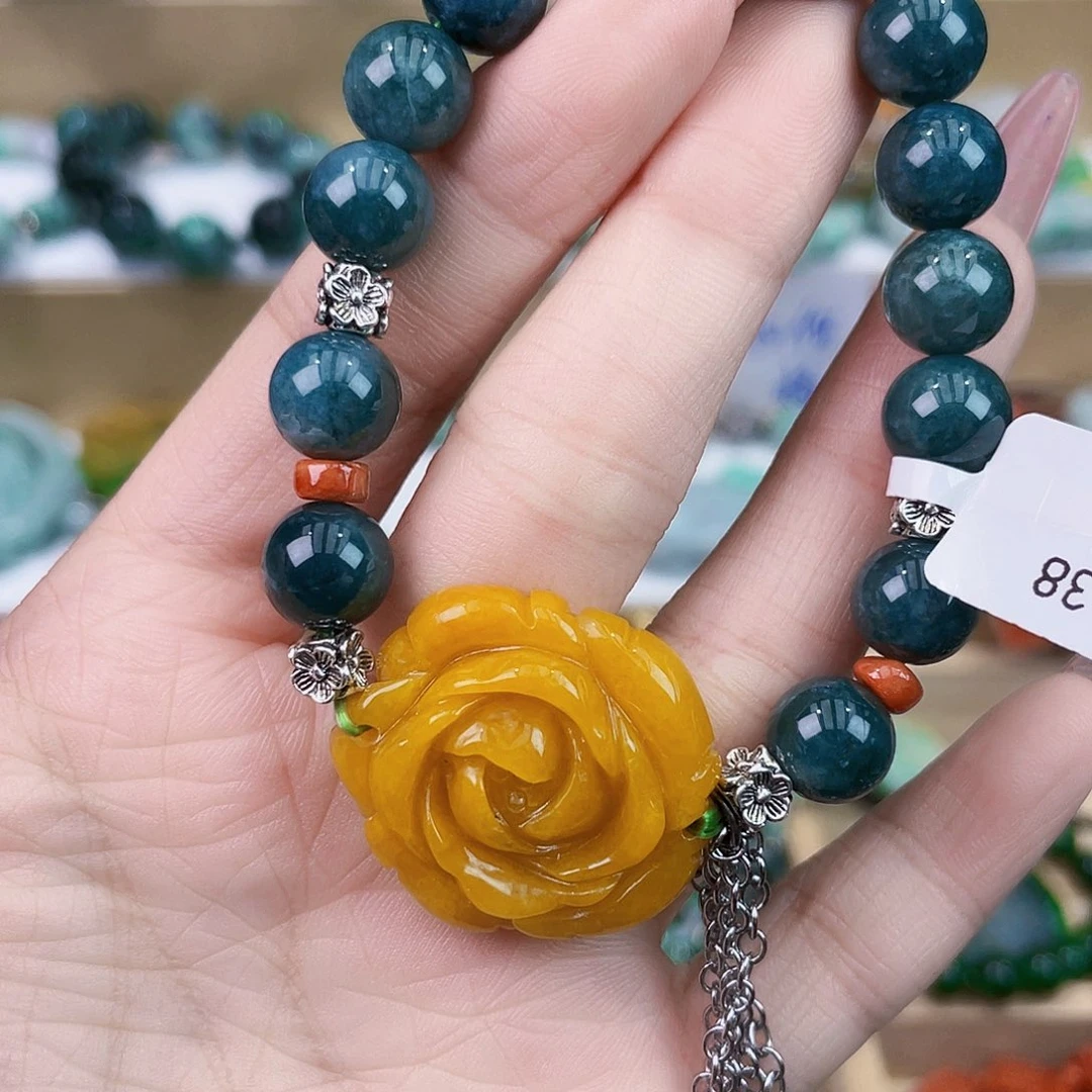 翡翠未镶嵌手链手链