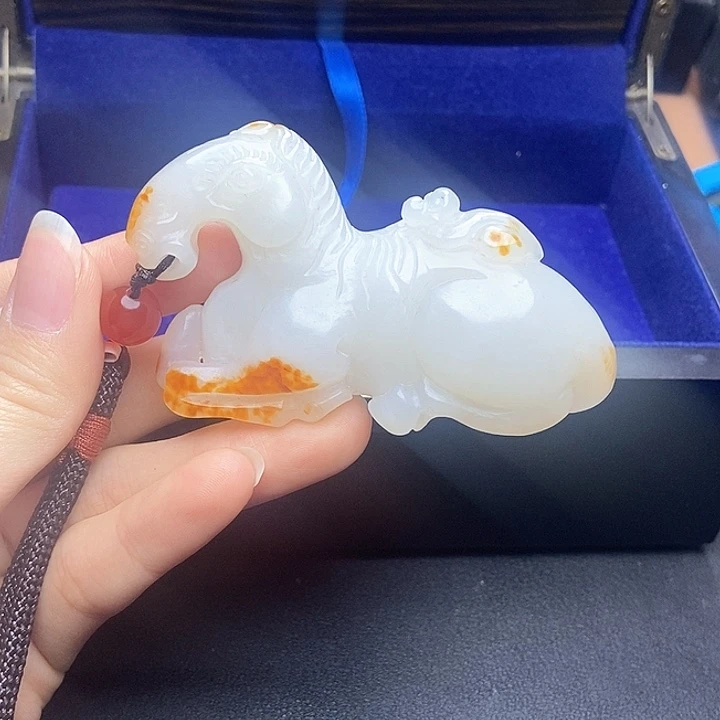 和田玉挂件未镶嵌N