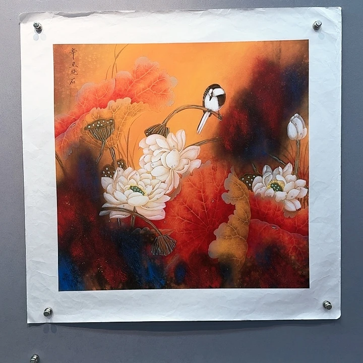 国画书法作品多次参加