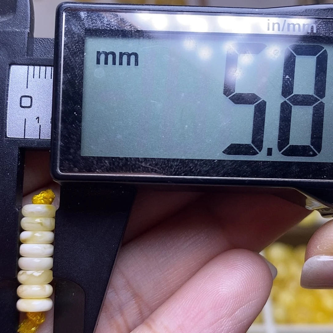裸石琥珀未镶嵌蜜蜡隔片