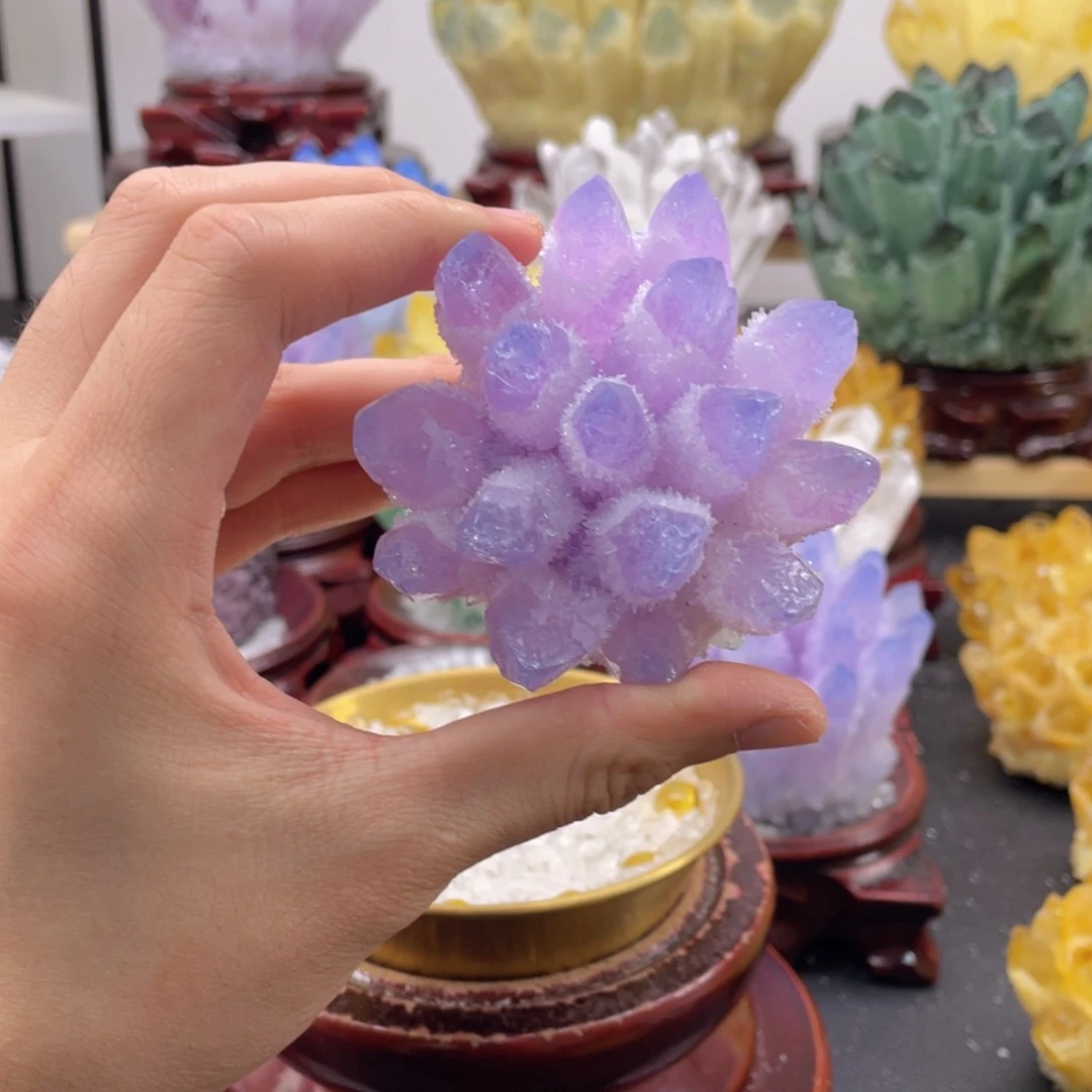 石材L****t天然粉水晶130