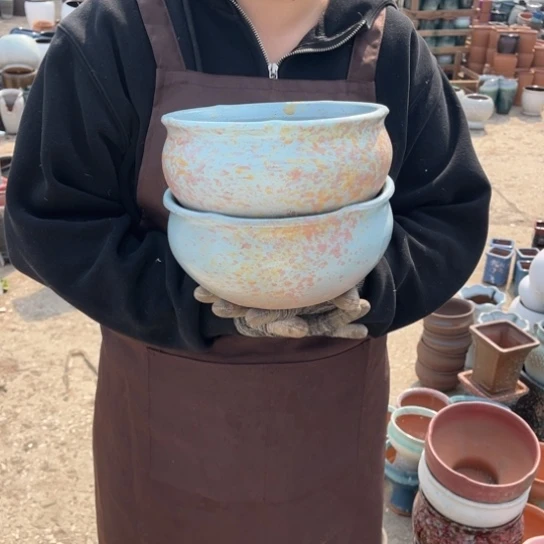 红陶口20高10瑕疵