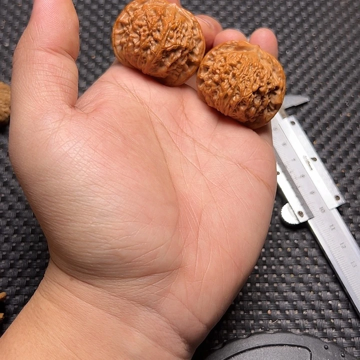 文玩核桃吊坠盘龙