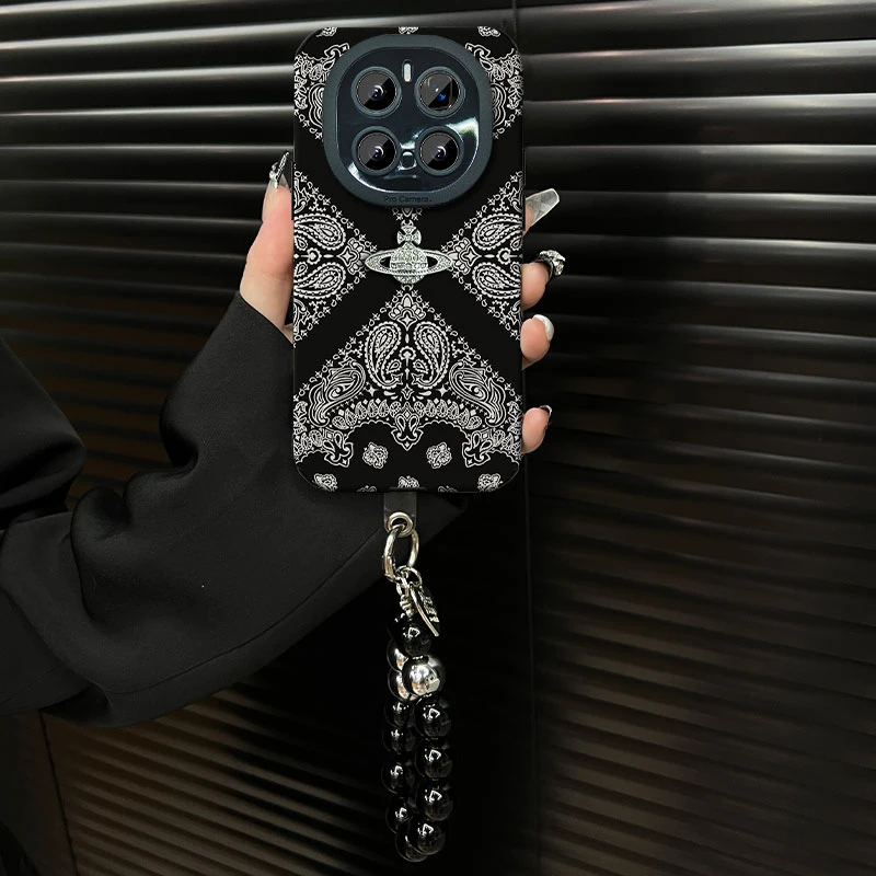 适用【荣耀magic7pro】2025复古花纹ins风小羊皮网红创意手机壳女款