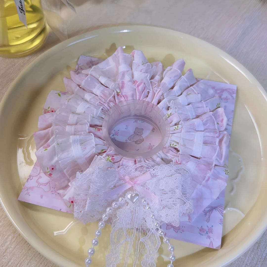 星星手作-通用女生可爱复古手作发圈极简ins风【满30飞】
