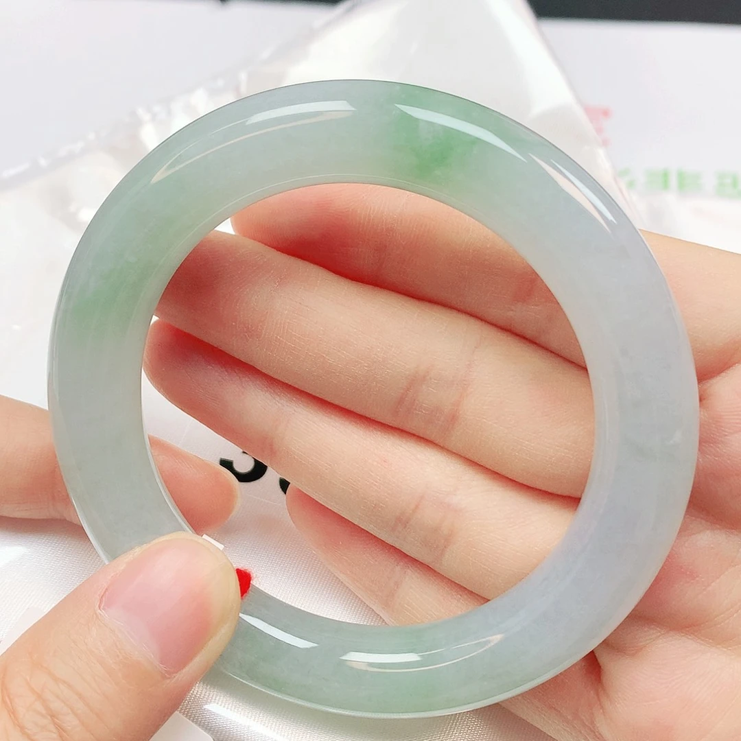 未镶嵌手镯翡翠抖音357