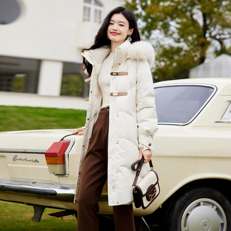 苏醒的乐园时尚气质羽绒服SXYRF23213