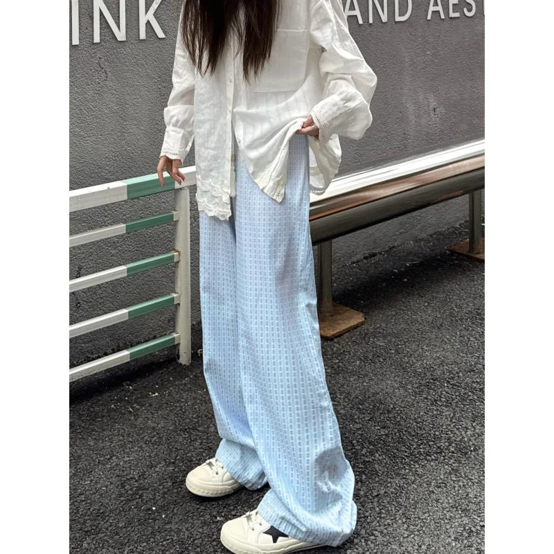 BETTER JOELAY-【文艺诗者】时尚直筒裤子宽松百搭休闲风KKH2210
