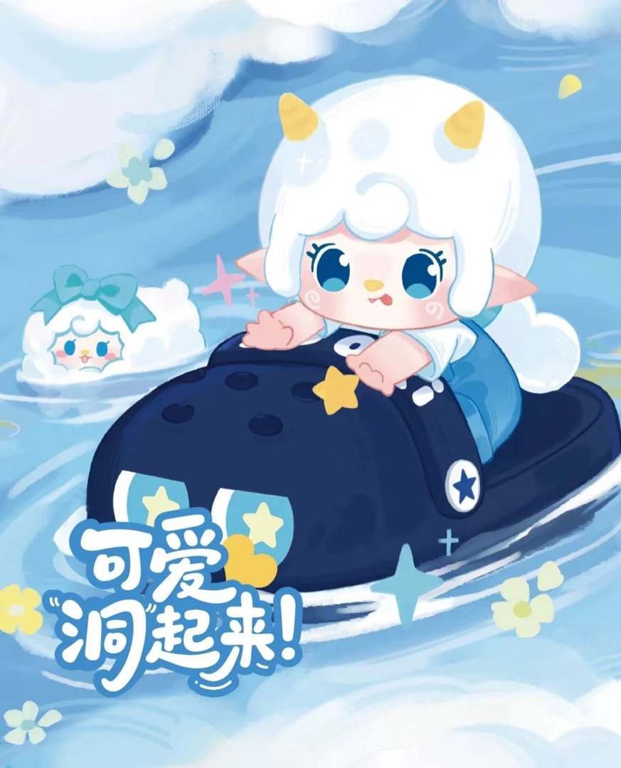 洞洞鞋11直进.39热款潮玩盲盒手办
