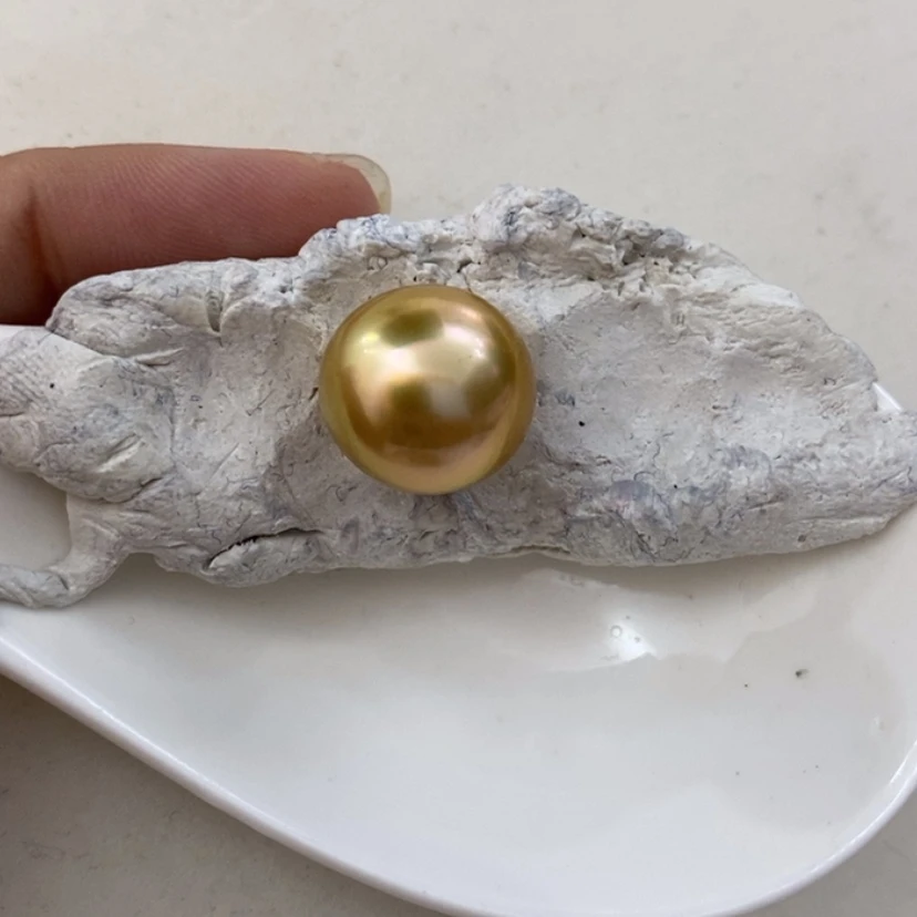 【闪购商品】海水珍珠裸珠豹***妹
