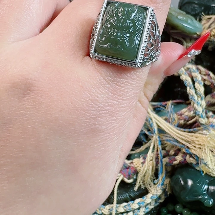 和田玉把件未镶嵌