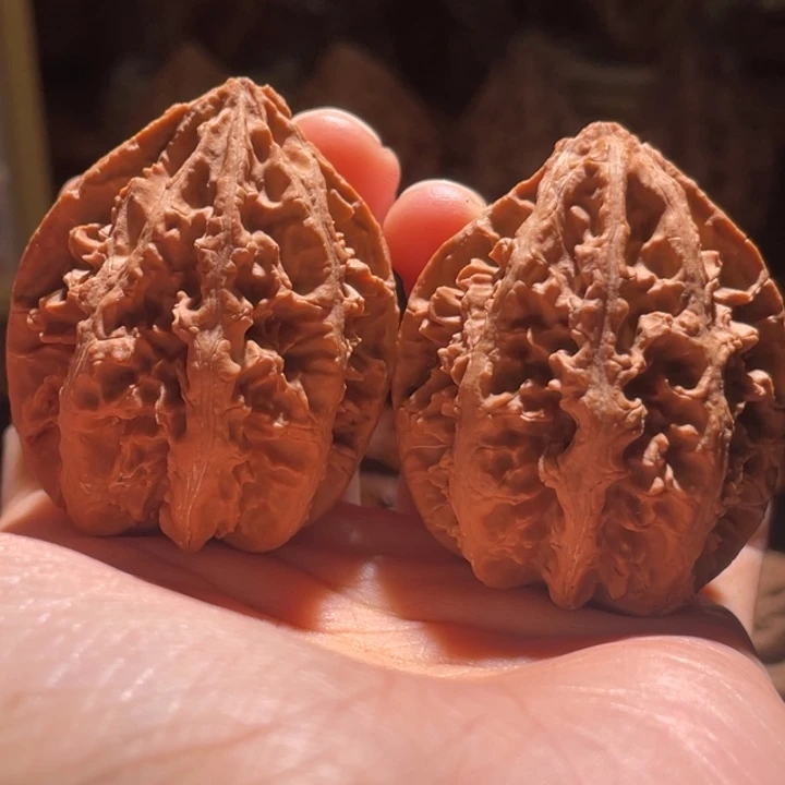 吊坠文玩核桃凹底奶嘴塔51