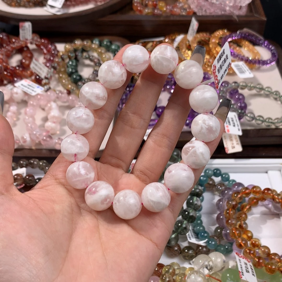 水晶手链未镶嵌希****?雪花幽灵