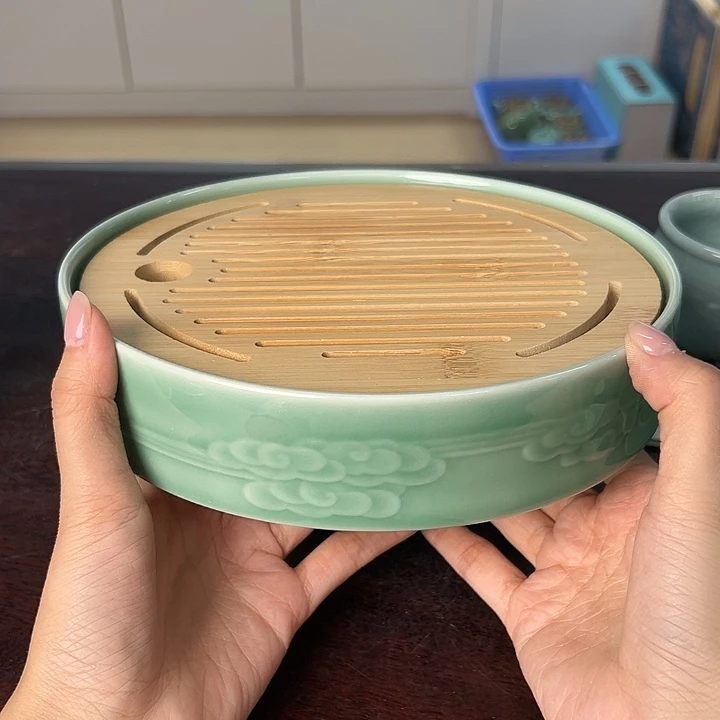 小米茶器龙泉云间青瓷