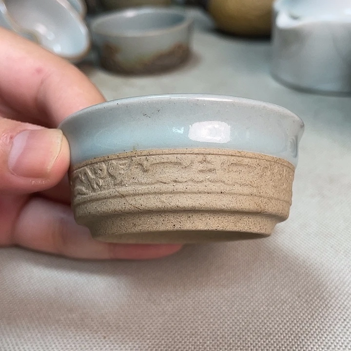 壶老段烧陶瓷茶器