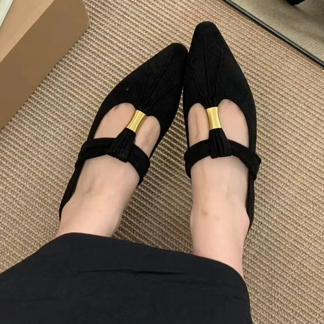 中古限定～主推韩版时尚百搭气质爆款秋季新款日常女鞋单鞋0-50