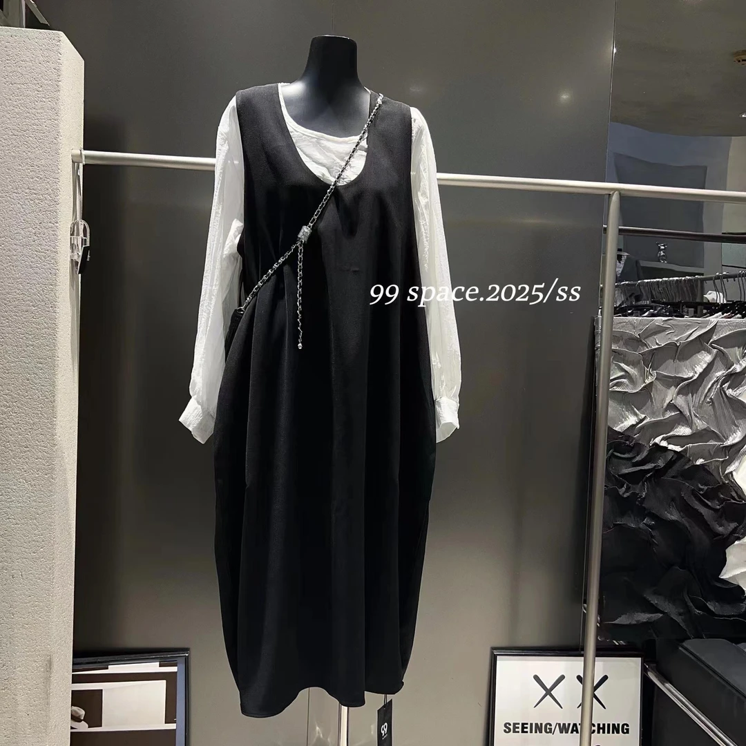 杨杨 99-新款U领连衣裙25196