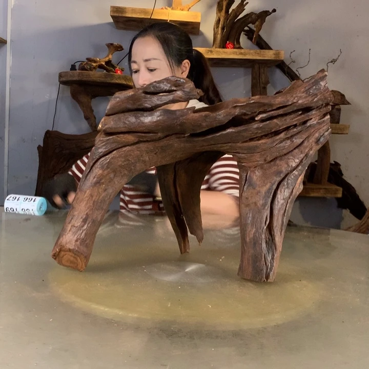 仰***望天然的云南紫柚木会黄水