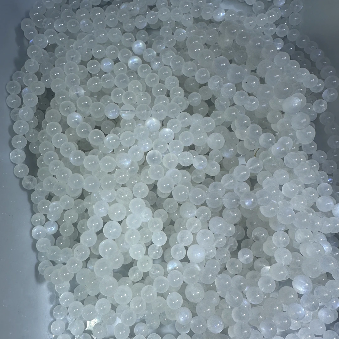 天然月光石单圈手串（多样性发一条）默认微瑕，奶体