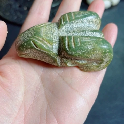 紫金钵盂菩提把件