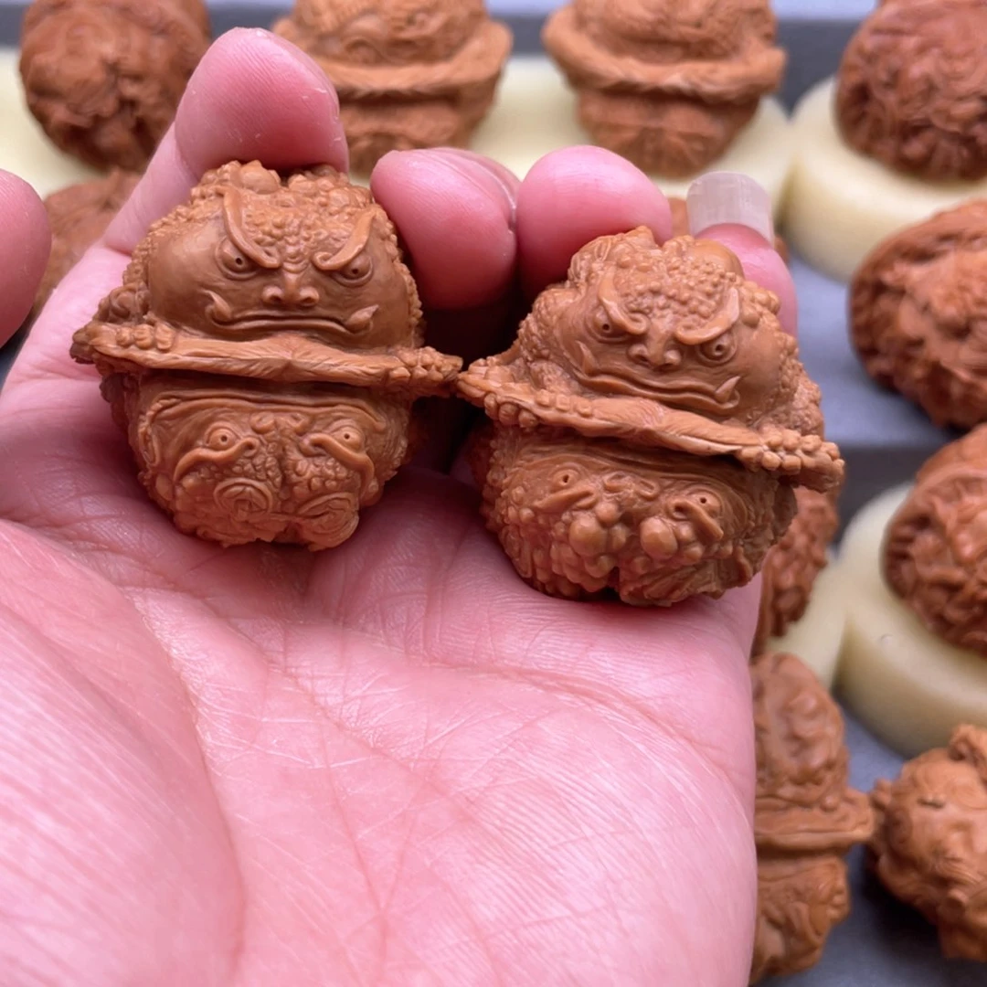 核桃手串/手链p*金蝉蛤蟆头