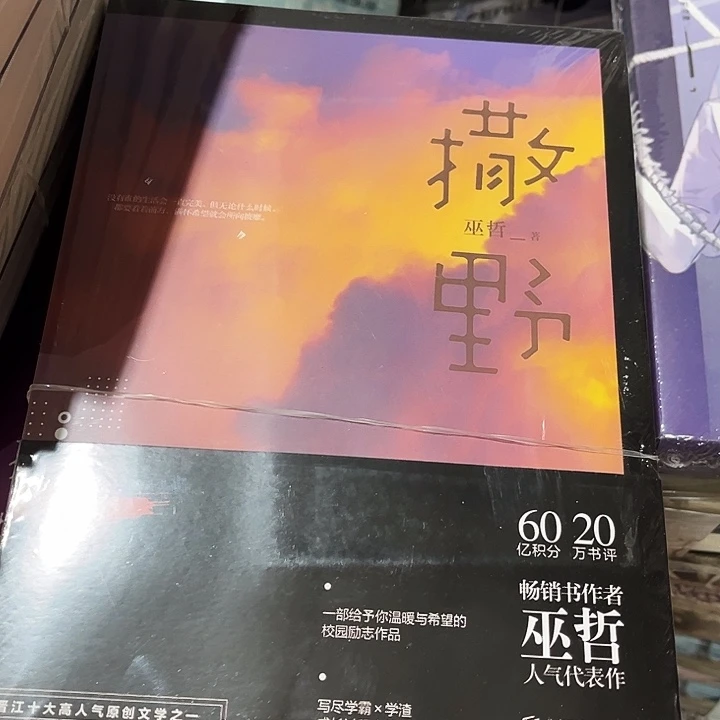 撒野全新全套三本