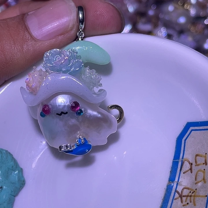 淡水珍珠未镶嵌吊坠(不含链)小****）131