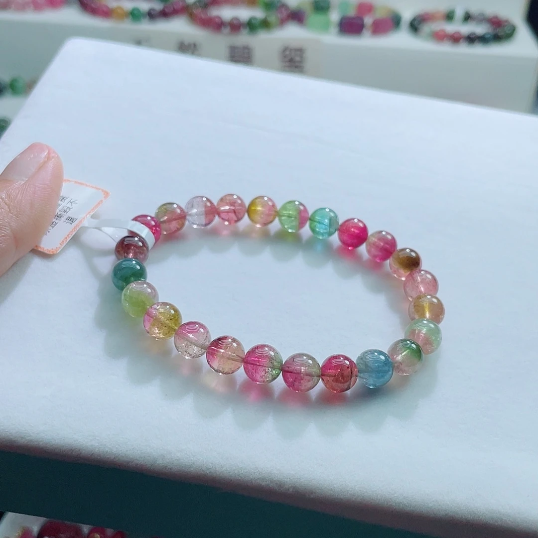 手链未镶嵌碧玺8.2..碧玺手链