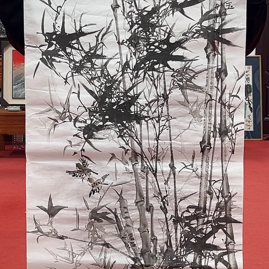 国画童建明老师艺术精品